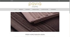 Desktop Screenshot of pavia.com.tr