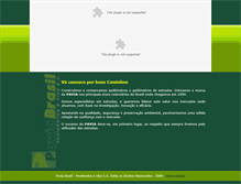 Tablet Screenshot of pavia.com.br
